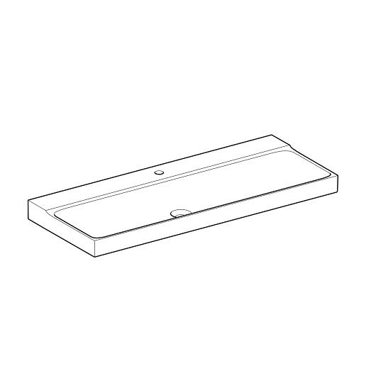 Раковина Geberit Xeno² 500.551.01.1