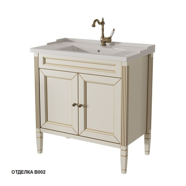 Тумба под раковину Caprigo Albion-promo 80 см bianco antico 33312-В002
