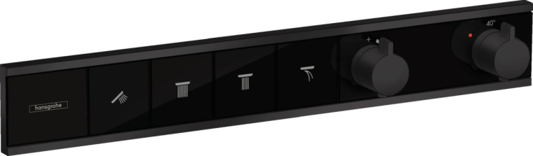 Термостат для душа Hansgrohe RainSelect 15382670, черный