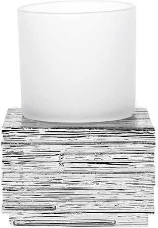 Стакан Ridder Brick Silver серебряный 22150127