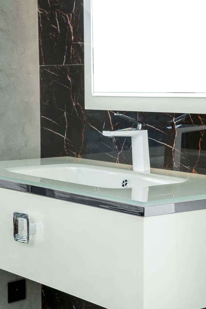 Подстолье LUCIDO 80см хром