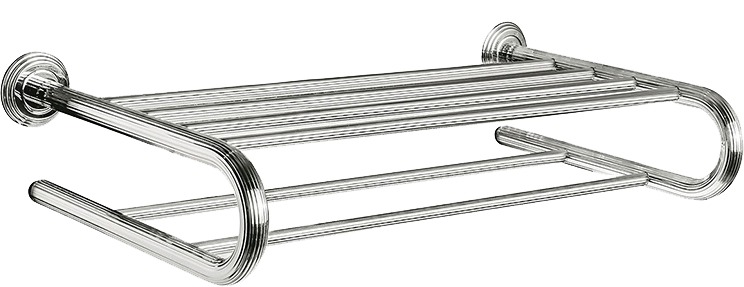 Полотенцедержатель большой Colombo Hermitage B3387, полка двойная