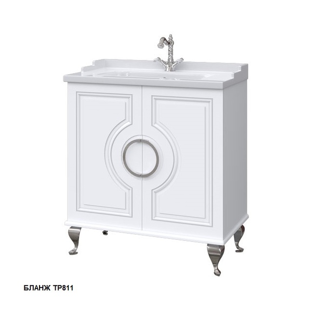 Тумба под раковину Caprigo Valletta 80 см бланж 35312-TP811