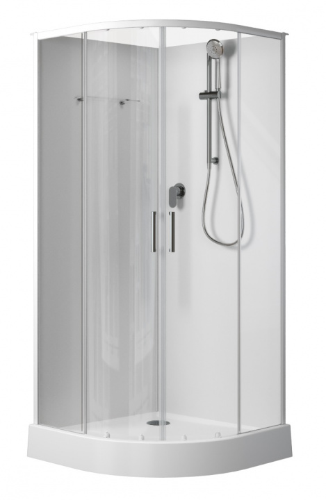 Душевая кабина Aquanet Passion EVO R 00267252 white 90x90 набор 1