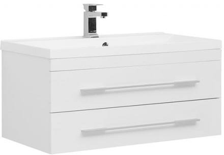 Тумба под раковину Aquanet Нота NEW 90 см 00171492 белая
