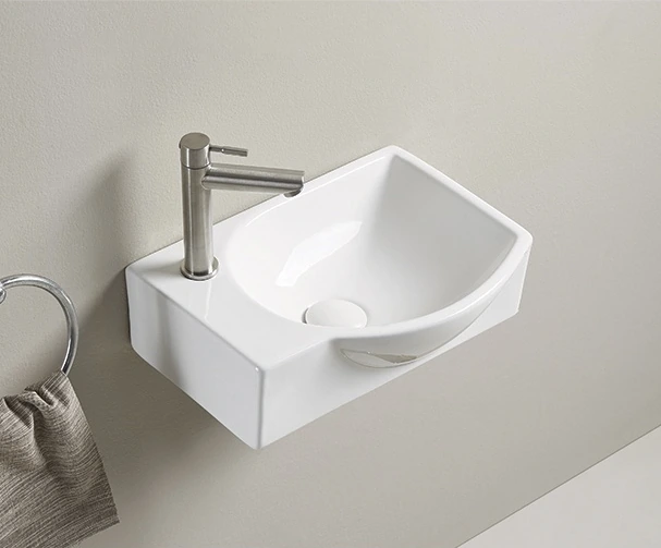 Раковина Gid N9276R 61130R подвесная белая 40.5x28x14