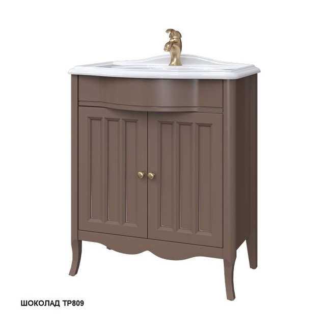 Тумба под раковину Caprigo Marsel 70 см шоколад 33811-TP809