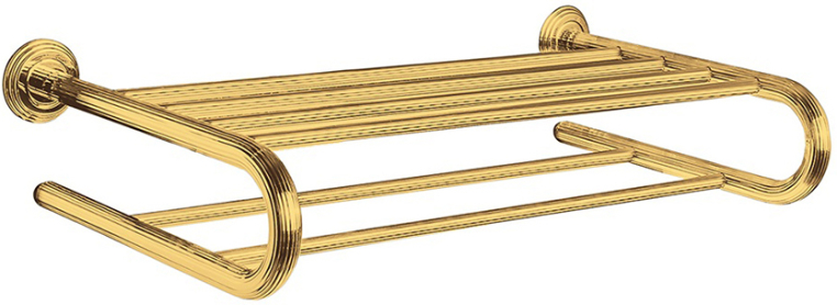 Полотенцедержатель большой Colombo Hermitage B3387.HPS, полка двойная