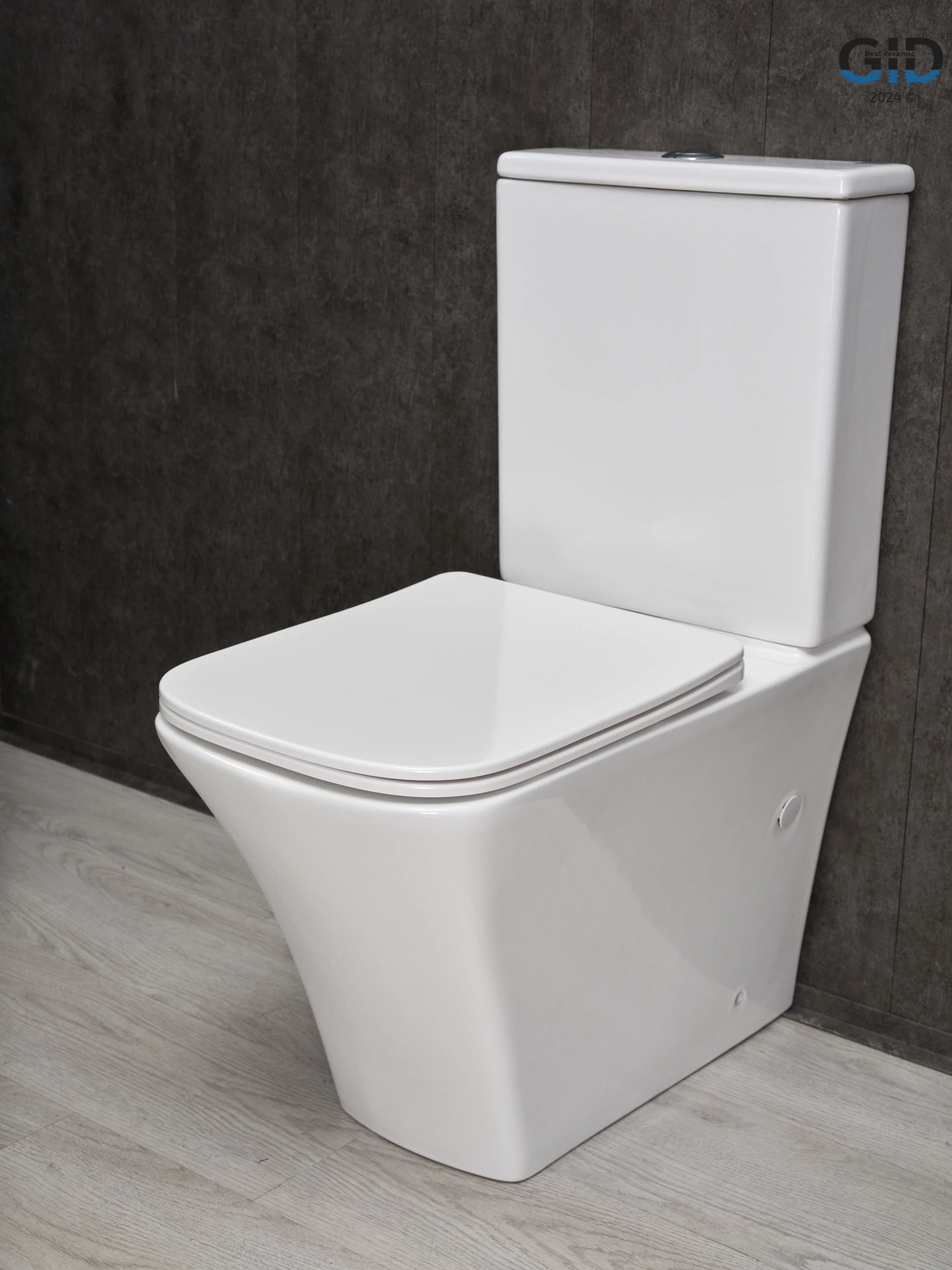 Унитаз напольный Gid Tn2184 62251Y белый 62.5x35x81