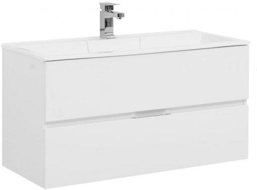 Тумба под раковину Aquanet Алвита 100 см 00235341 белая
