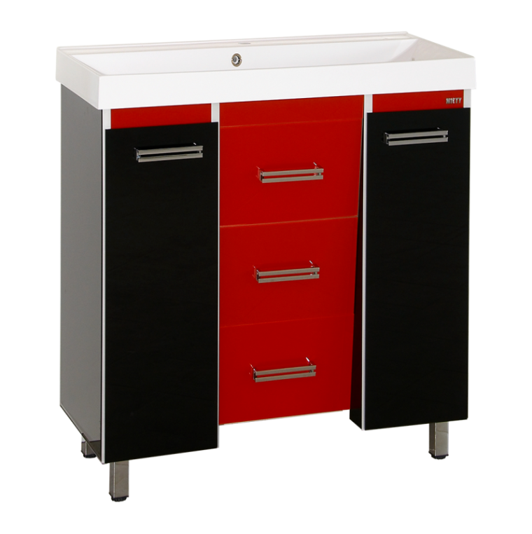 Тумба под раковину Misty Джулия Qvatro 90 Л-Джк01090-2710Ко3