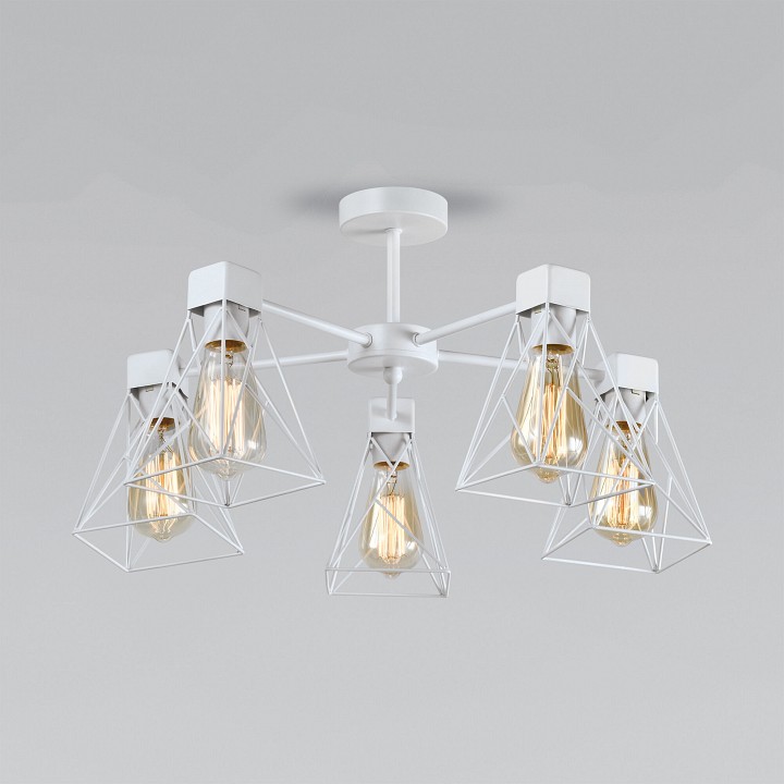 Люстра на штанге Eurosvet Trappola 70107/5 белый