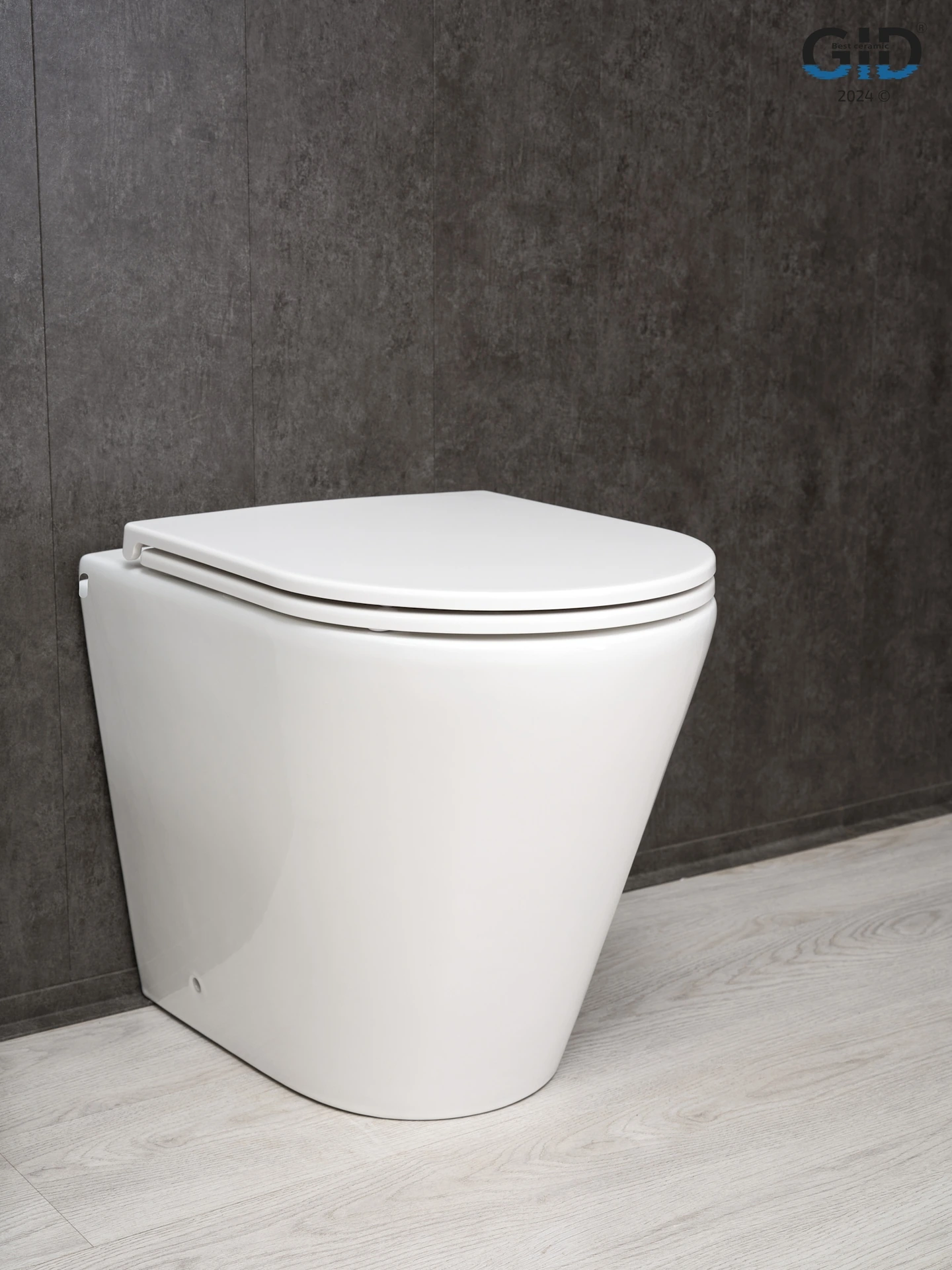 Унитаз приставной Gid TRS-263 62211Y белый 52x36x41