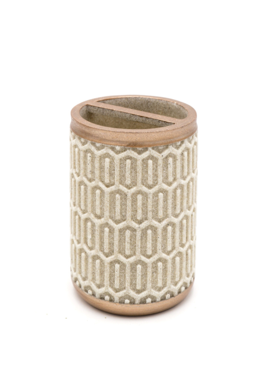 Стаканчик для зубной щетки Ridder Laila 2159209 бежевый