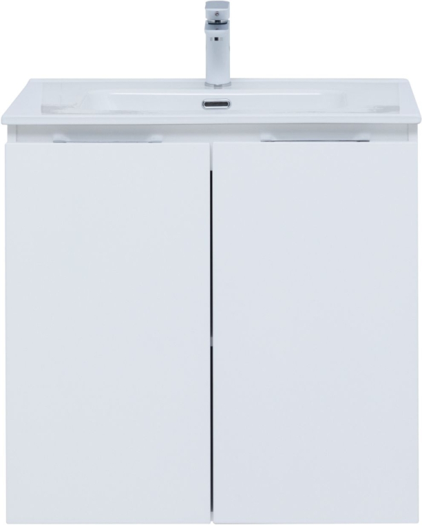 Тумба под раковину Aquanet Алвита New 70 2 дверцы, белый матовый 00303905