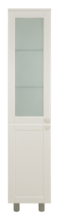 Шкаф-пенал Misty Латте 35 бежевый левый