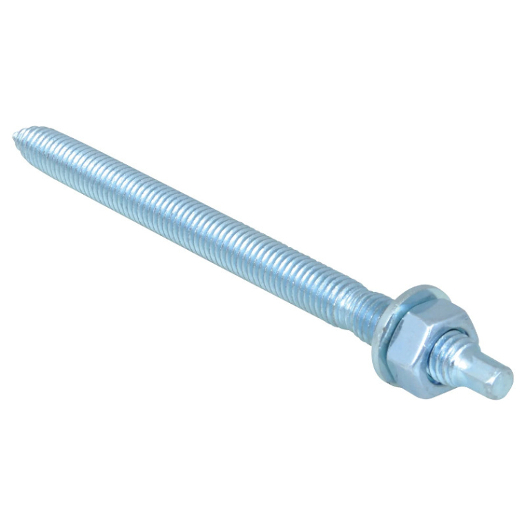 Шпилька для хомута Walraven анкерная М8 х 110 мм (5.8) с гайкой и шайбой WIS (60990811)