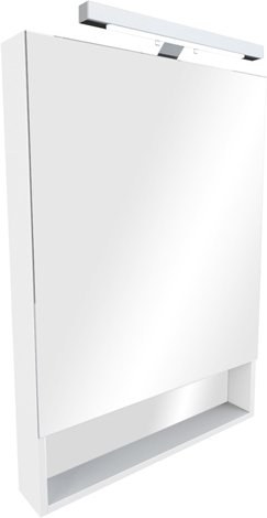 Зеркальный шкаф Roca GAP 700mm (белый глянцевый) ZRU9302886
