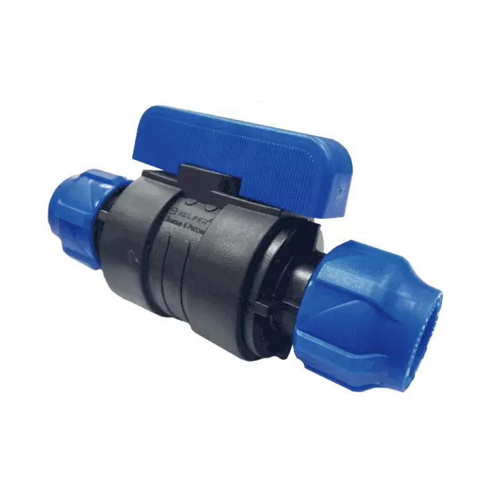 Кран шаровой компрессионный Дн 25х25 Ру16 VALFEX 121001232525
