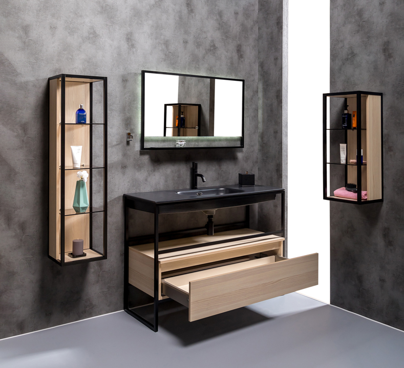 Ящик под консоль LOFT 120 light wood, 1 полка