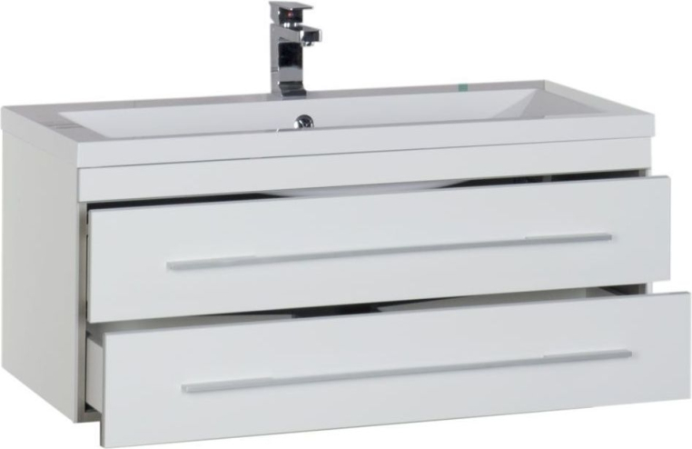 Мебель для ванной Aquanet Верона 100 белый (раковина Нота 158753) 00175467
