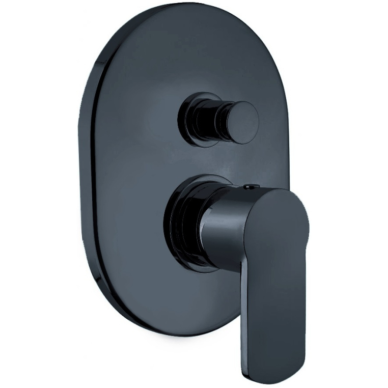 Смеситель для душа Cezares Glam GLAM-VDIM-NOP встраиваемый, черный