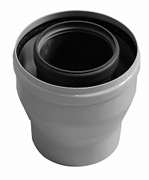 Коаксиальный переходник с диаметра 80/125 мм на диаметр 60/100 мм Baxi  (KHG71411941)