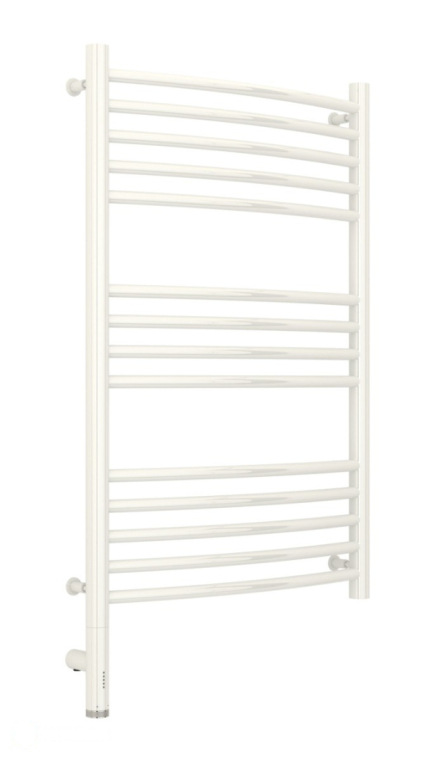 Электрический полотенцесушитель Сунержа Богема 3.0 выгнутая 800x500 МЭМ Лев. белый (12-5802-8050)