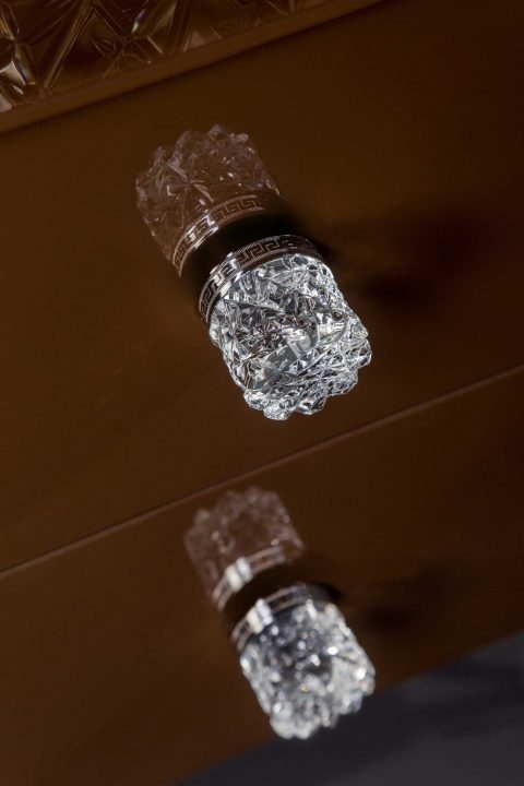 Ручка хрустальная CRYSTAL хром