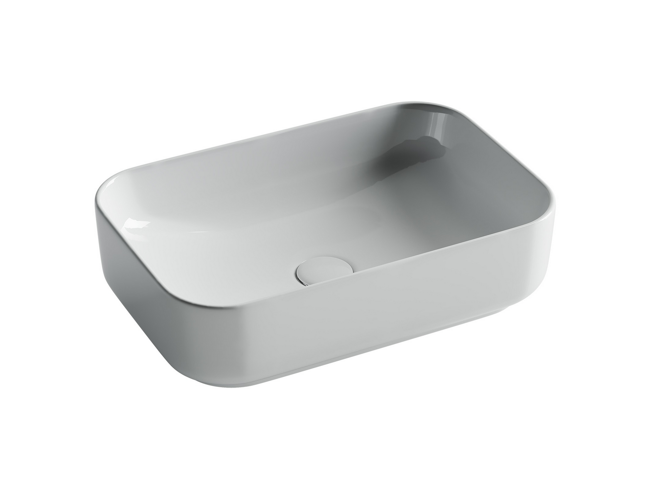 Умывальник чаша накладная прямоугольная Element 510x340x140мм