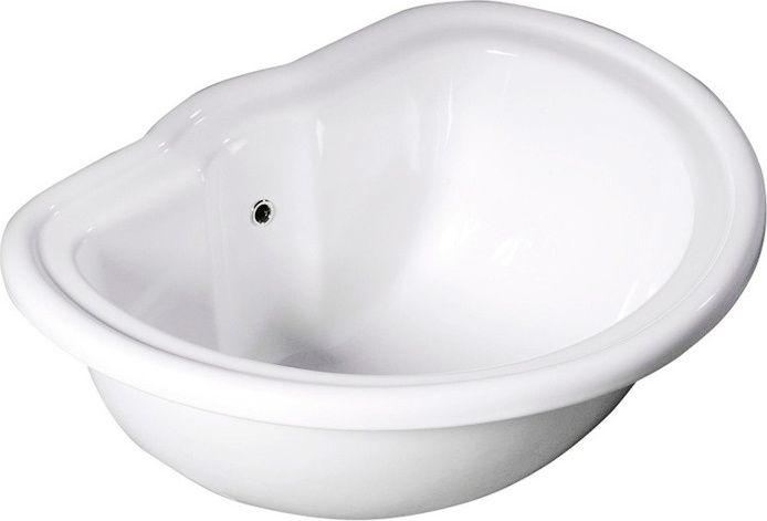 Раковина Kerasan Retro 50х41 см, с переливом, белый 103101bi*1
