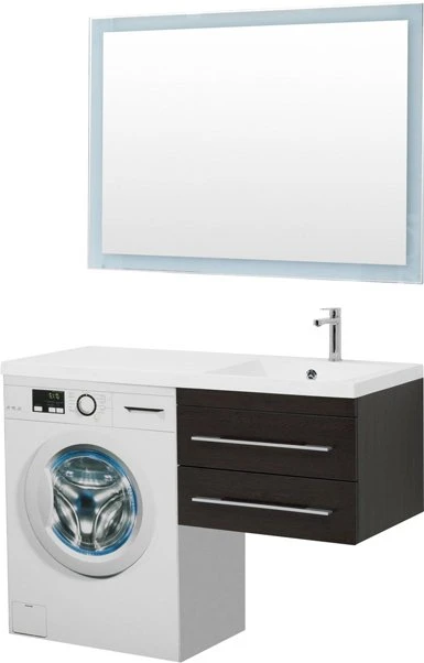 Раковина со столешницей Aquanet Нота 120 New R на стиральную машину (00239568)