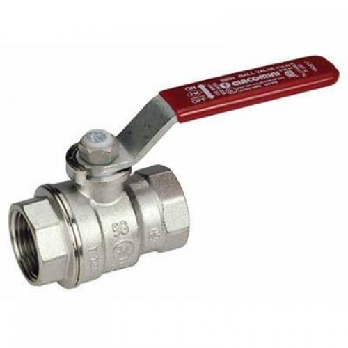 Кран шаровой Giacomini 1 1/4" ВВ (рычаг) серия R850 R850X026 (R850X026)