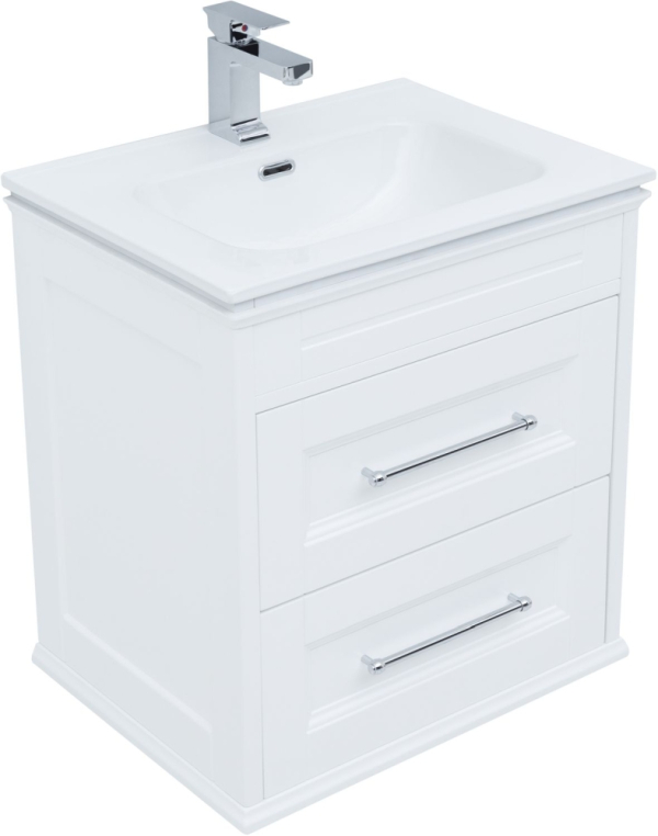 Комплект мебели для ванной Aquanet Бостон М 60 белый матовый 00210629