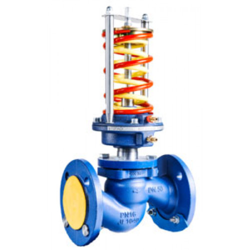 Регулятор давления после себя чугун RDT-P Ду 50 Ру16 фл Рп1.4-15.8 Kvs=32м3/ч Теплосила RDT-P-2.3-50-32