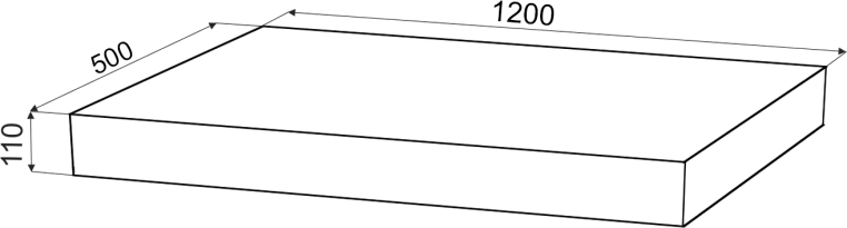 Мебель для ванной Stworki Ольборг 120 столешница дуб карпентер, без отверстий, 2 тумбы 60, с раковиной Vitra Water jewels