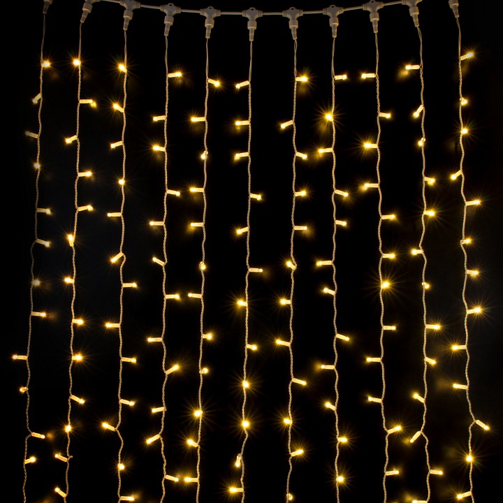 Занавес световой Eurosvet 200-101 теплый белый