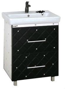 Тумба под раковину Misty Гранд Lux 60 Л-Грл01060-2492ЯКс