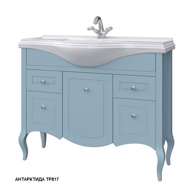 Тумба под раковину Caprigo Verona 105 см антарктида 33519-TP817