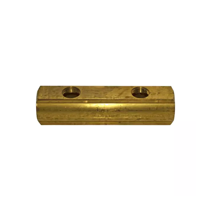 Коллектор латунь 1 1/4" ВР/ВР на 5 вых 3/4" ВР м/о 100мм R582A Giacomini R582AY005