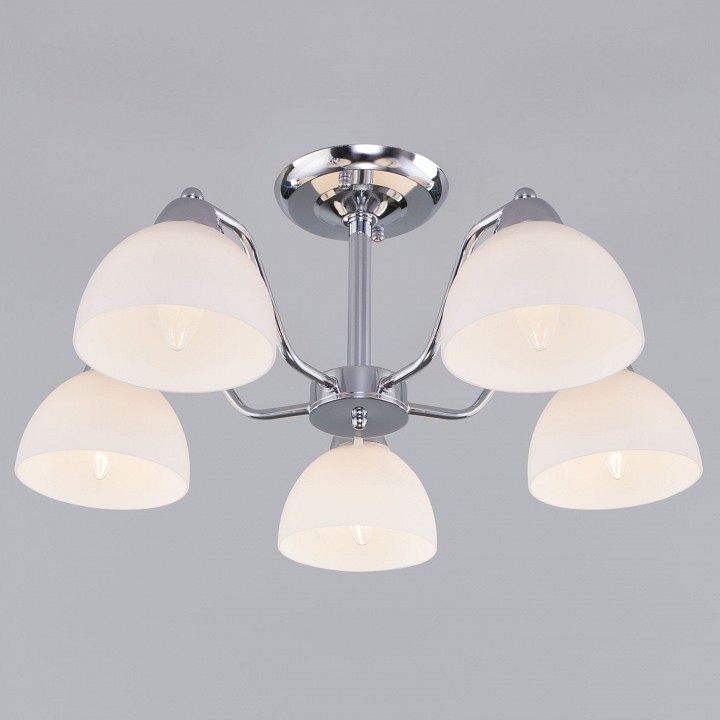 Люстра на штанге Eurosvet Carissa 30172/5 хром