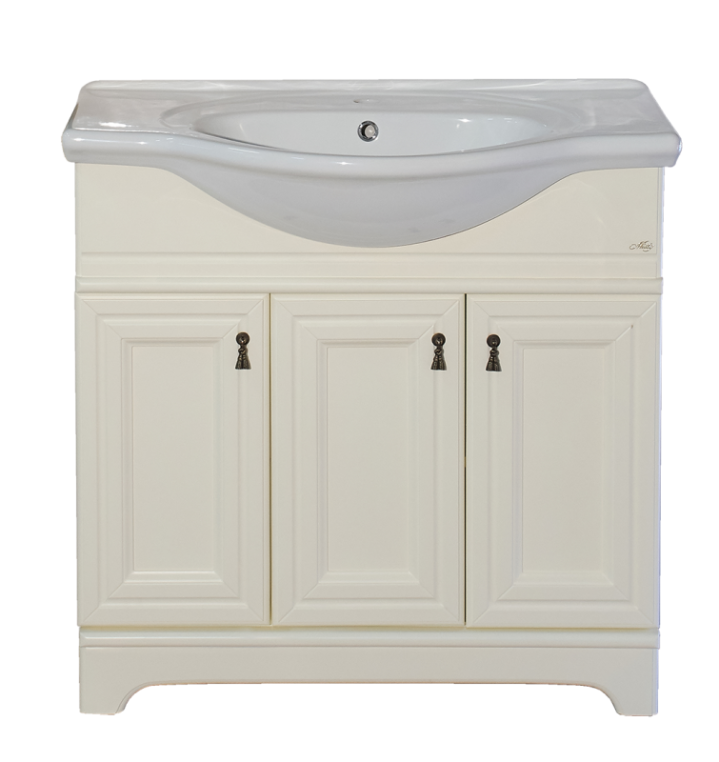 Тумба под раковину Misty Лувр 80 П-Лвр01085-1014 слоновая кость