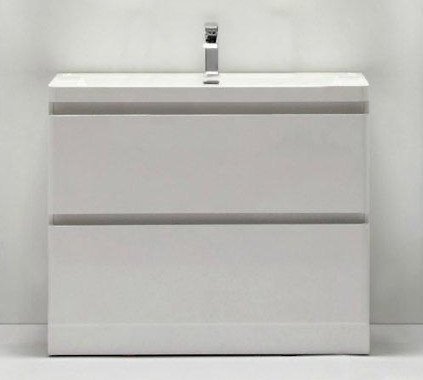 Тумба под раковину BelBagno Energia-N 80 bianco lucido напольная (ENERGIA-N-800-2C-PIA-BL)