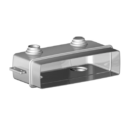 Внутренняя часть многофункционального верхнего душа Fantini 6900L102A Acquadolce Light