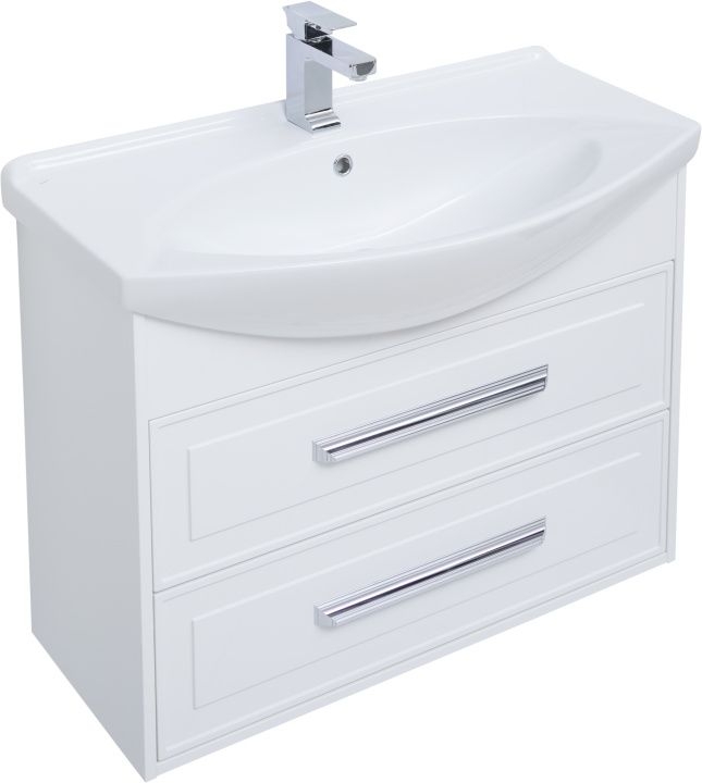 Тумба под раковину Aquanet Остин 85 белый (под раковину Стиль) 00252672