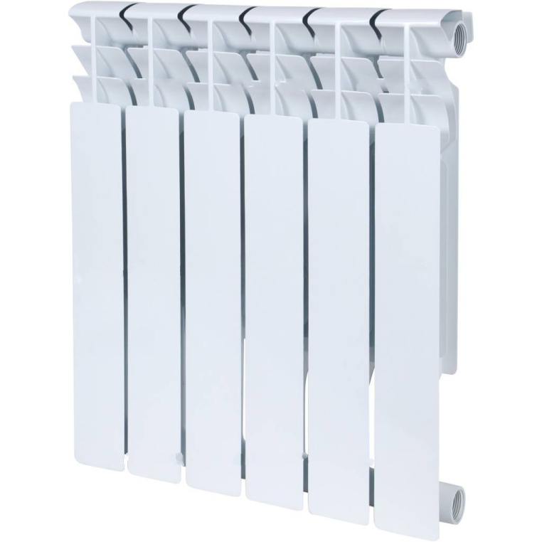 ROMMER Plus BM 500 6 секций радиатор биметаллический (RAL9016)