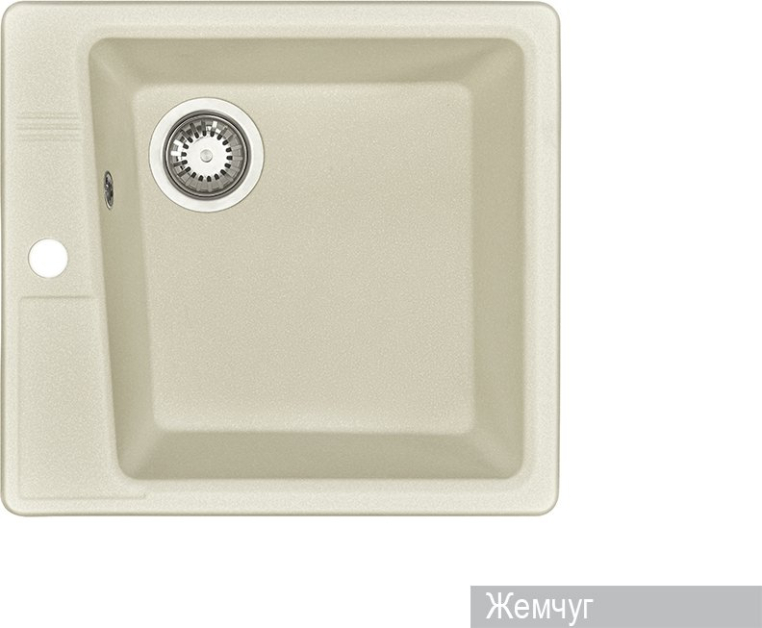 Кухонная мойка Aquaton Парма 1A713032PM240 жемчуг