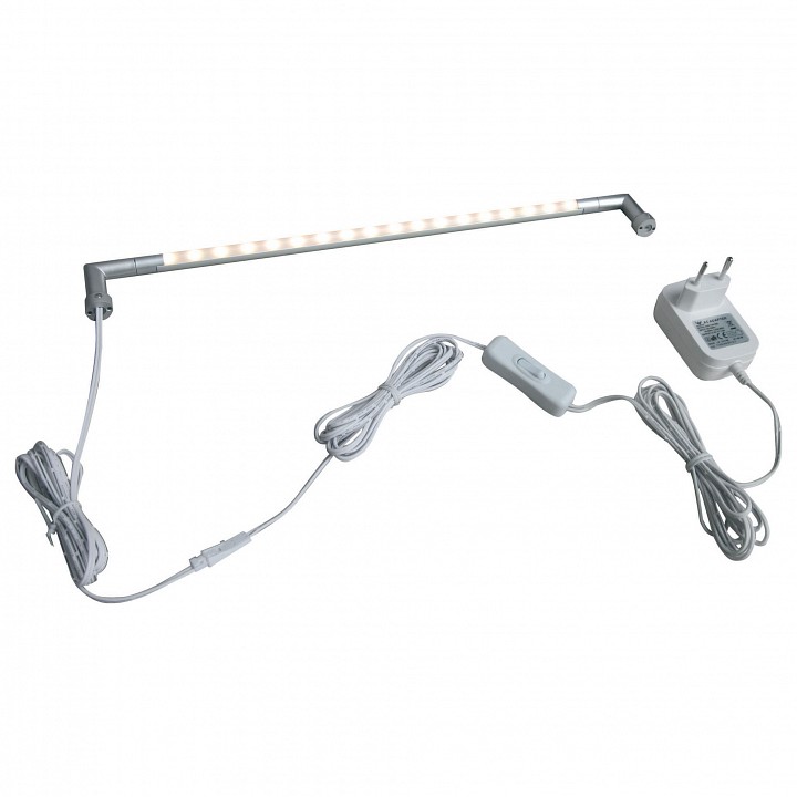 Подсветка для картины Uniel ULM-F31 ULM-F31-5,5W/WW IP20 SILVER