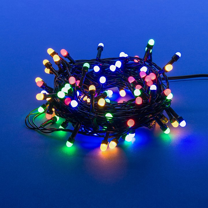 Гирлянда Супернить Uniel ULD-S0800 ULD-S0800-100/DGA MULTI IP20 PEARLS