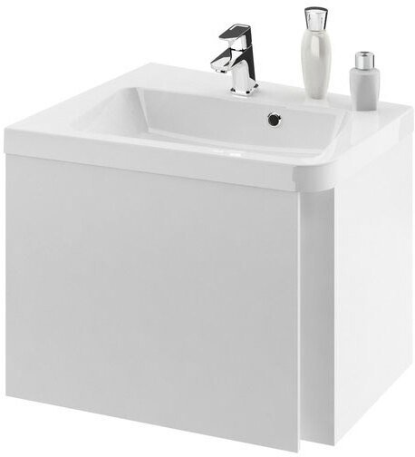 Тумба под умывальник Ravak 10° SD 550 L (белая, левая) X000000739